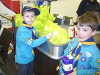 2012 Scout Community Week - Beavers Bag Packing